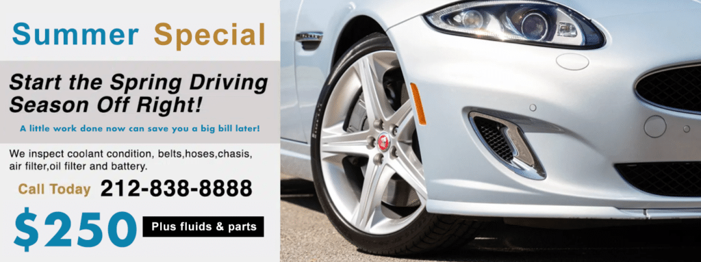 #1 dealer alternative for Jaguar service, maintenance and repair in NYC, Manhattan and throughout the tristate area. Looking for a good Jaguar mechanic near you in NYC? Our Jaguar mechanics are experts!