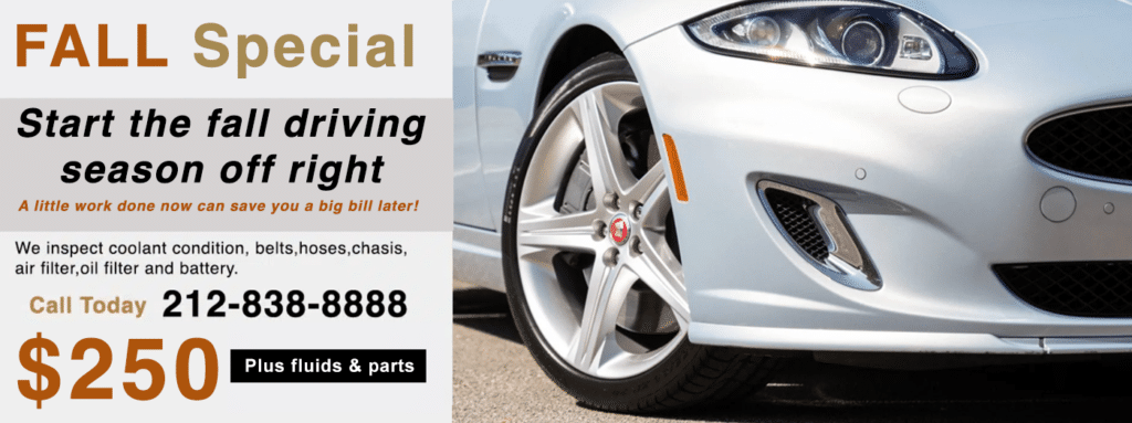 Best dealer alternative for Jaguar automobile service, maintenance and repairs in NYC, Manhattan & tristate area. We do everything the Jaguar dealer can do and more. Call us  We know Jaguars!